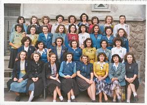 COLLEGE MODERNE DE JEUNES FILLES 1948 1 ERE M